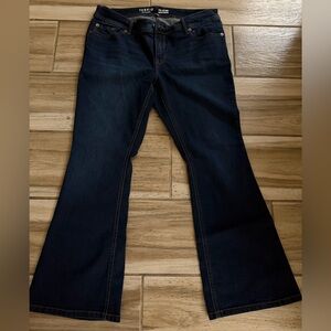 Torrid Dark Indigo Flare Jeans